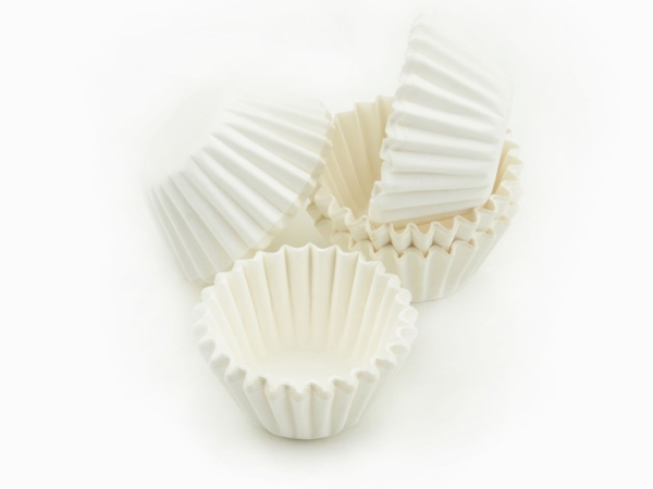 Paper Cups - White - 100 Pieces